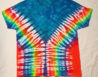 Tie Dye Shirt / Tie Dye / V Tie Dye Shirt / Men's / Women's / Size Small, Medium, Large, X-Large, 2XL