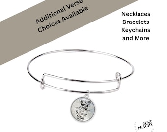 Religieuze bijbelvers zilveren bedelarmband, schrift christelijk geloof sieraden
