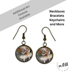 A Day in the Life of A Ballerina Edgar Degas Art History Bronze Jewelry Dangle Earrings Necklace Bracelet Brooch Keychain Gift Idea