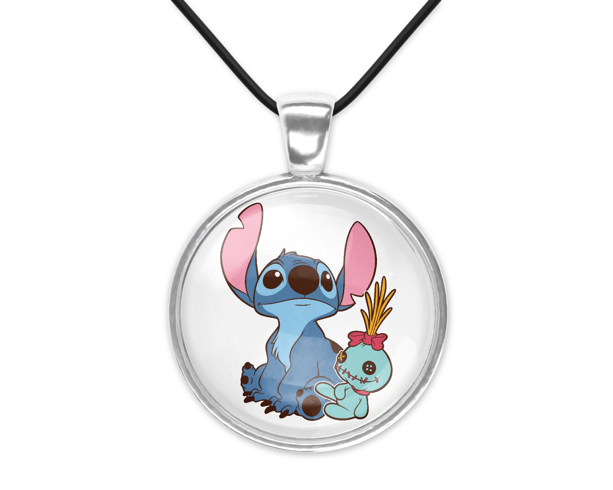 リロ＆スティッチ シルバーペンダントネックレス 気まぐれなジュエリー