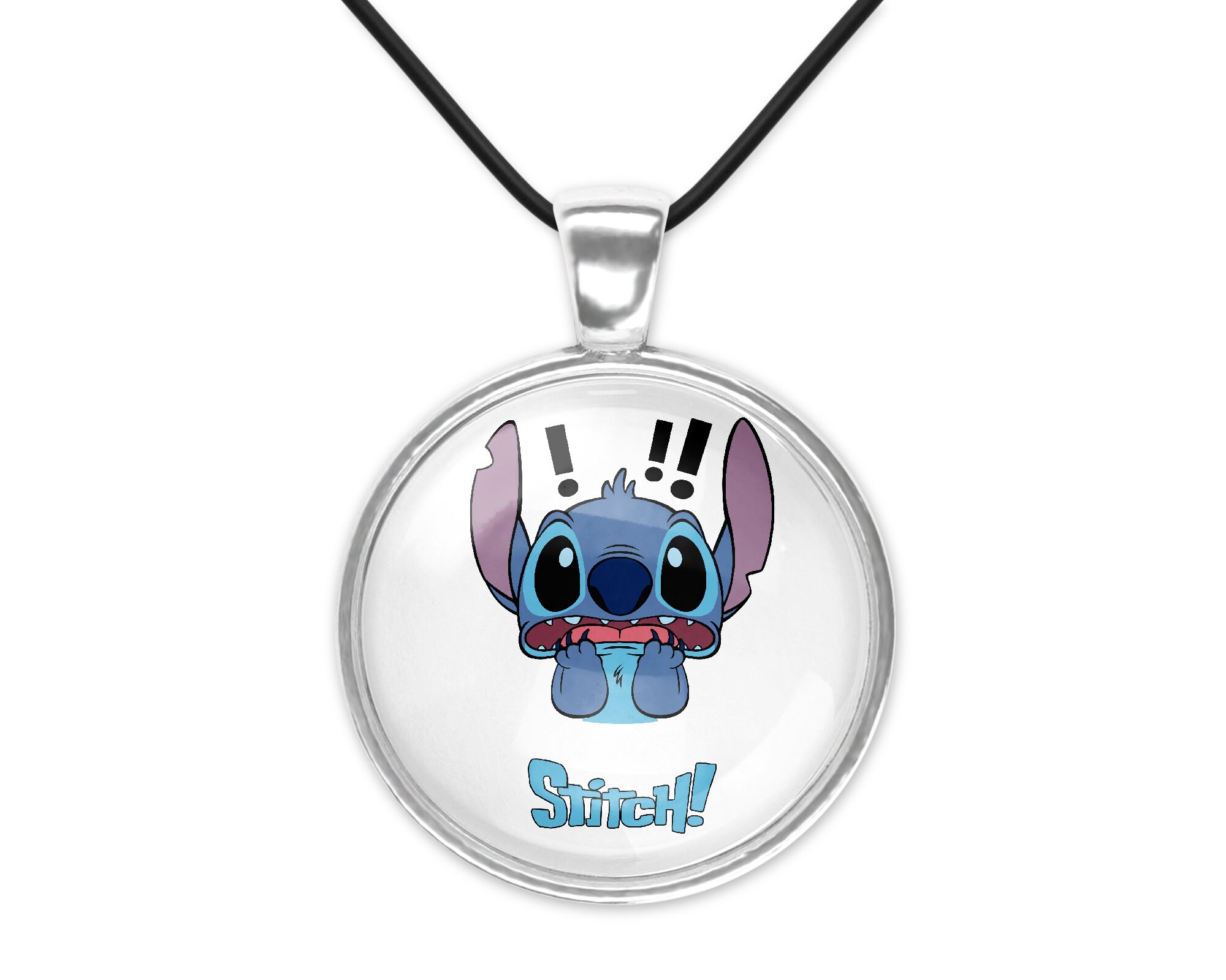 リロ＆スティッチ シルバーペンダントネックレス 気まぐれなジュエリー