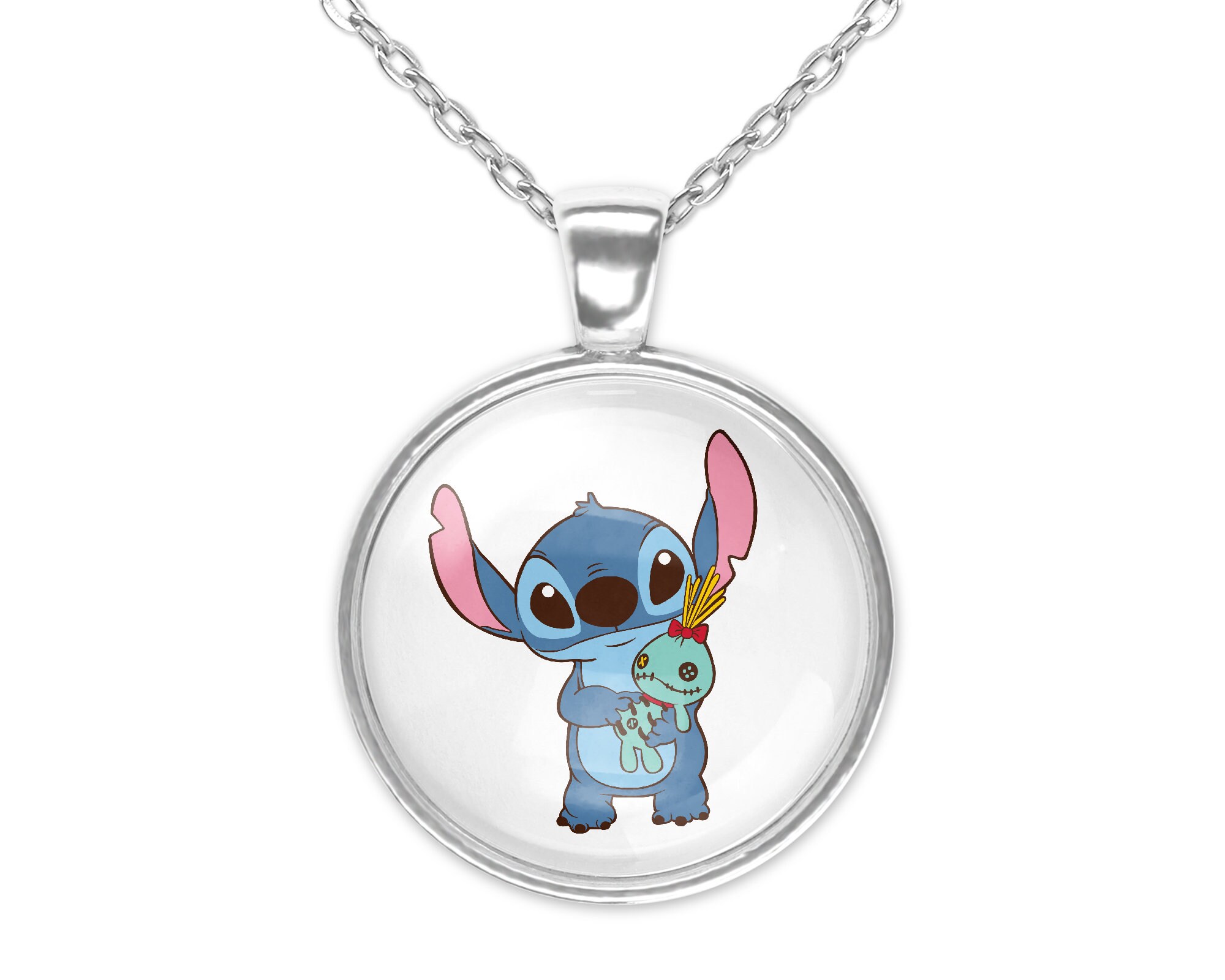 リロ＆スティッチ シルバーペンダントネックレス 気まぐれなジュエリー