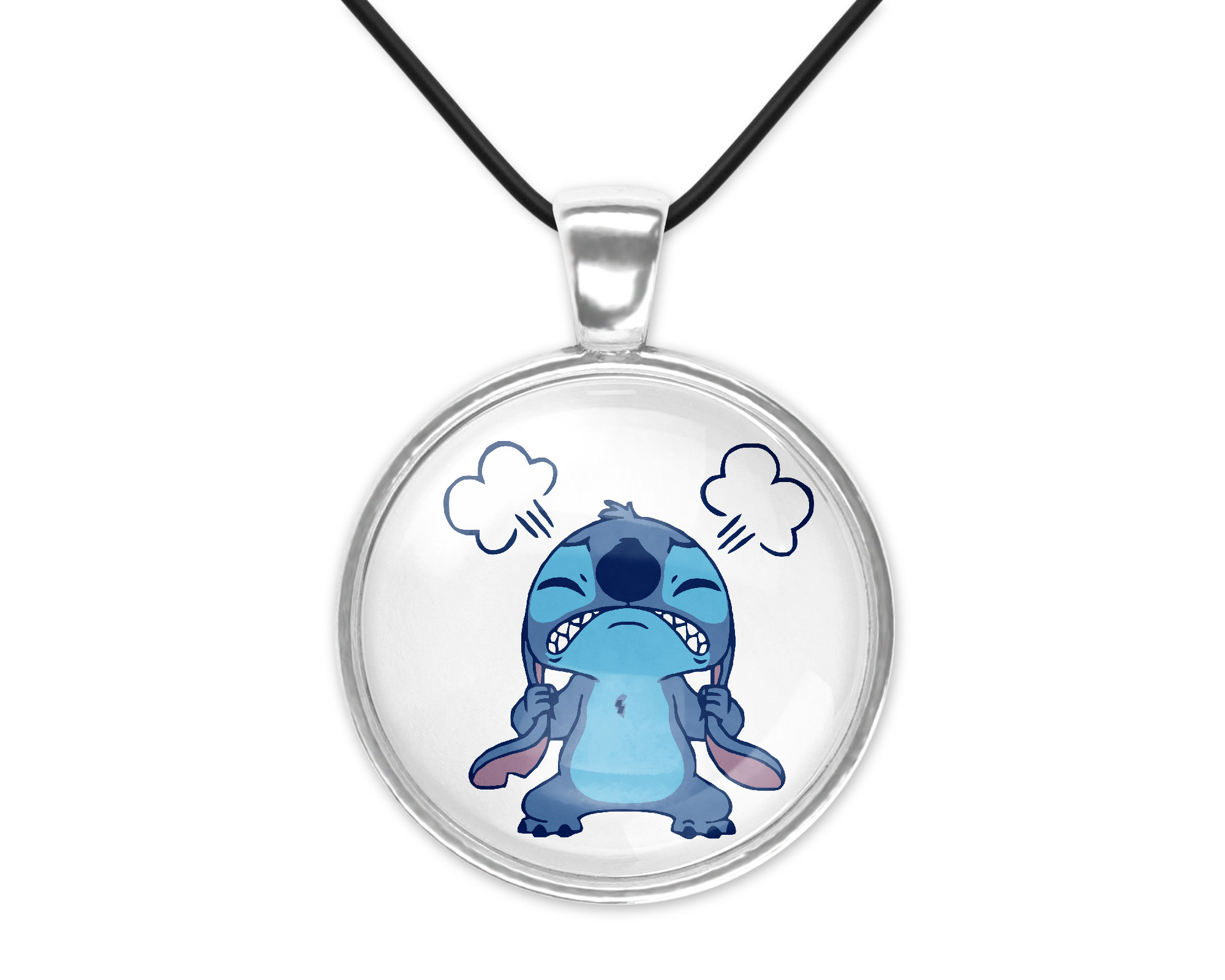 Lilo Stitch Silver Jewelry Necklace Multiple Options Lilo Stitch Silver Jewelry Necklace Multiple Options