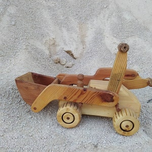 Excavator,Excavator toy,Wooden toy,Healthy Toy,Handmade toy,Wooden toy car,Natural toy,Educational toy,Wood decor,Home decor