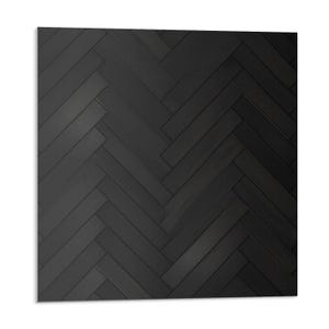 Puede incluir: Patrón de suelo de madera en espiga en blanco y negro.