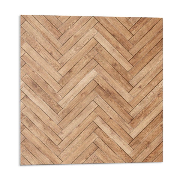 Kakelklistermärken med fiskbensmönster, bruna självhäftande plattor, kakelklistermärken, texturerade PVC-golvplattor, golvkakelklistermärken