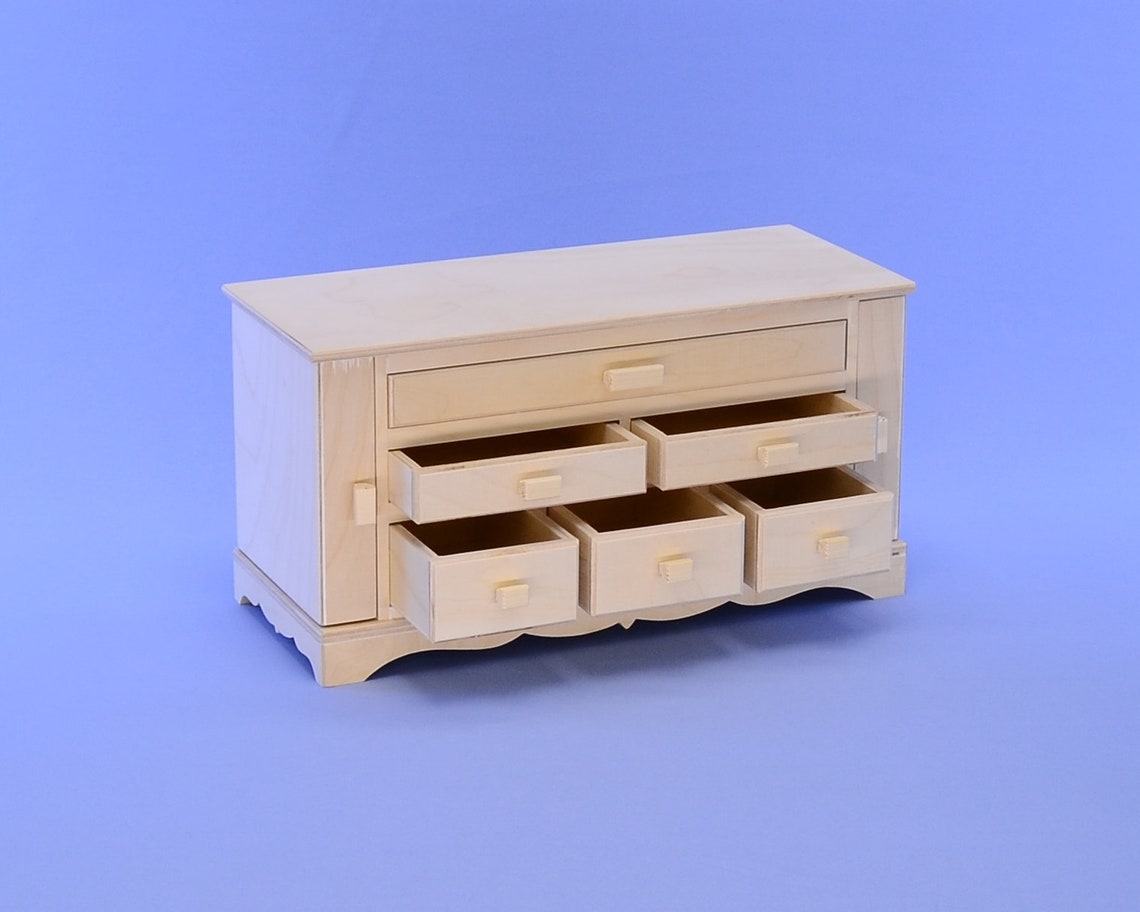 Doll dresser Doll furniture wood preparation for creativity Etsy