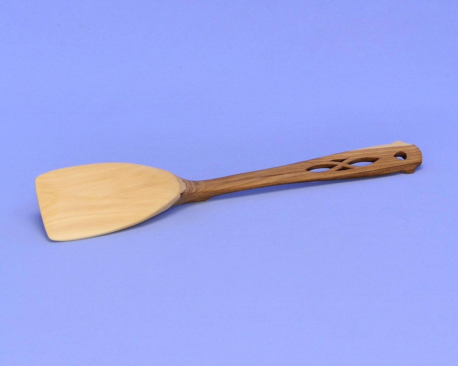 Unique wooden cooking spatula. Made by hand. The bend of the Etsy