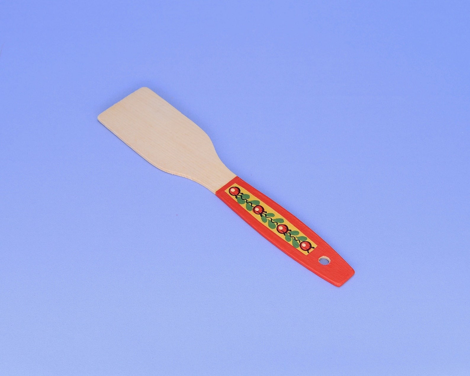 Beech spatula Wooden kitchen spatula with a sharp edge Etsy