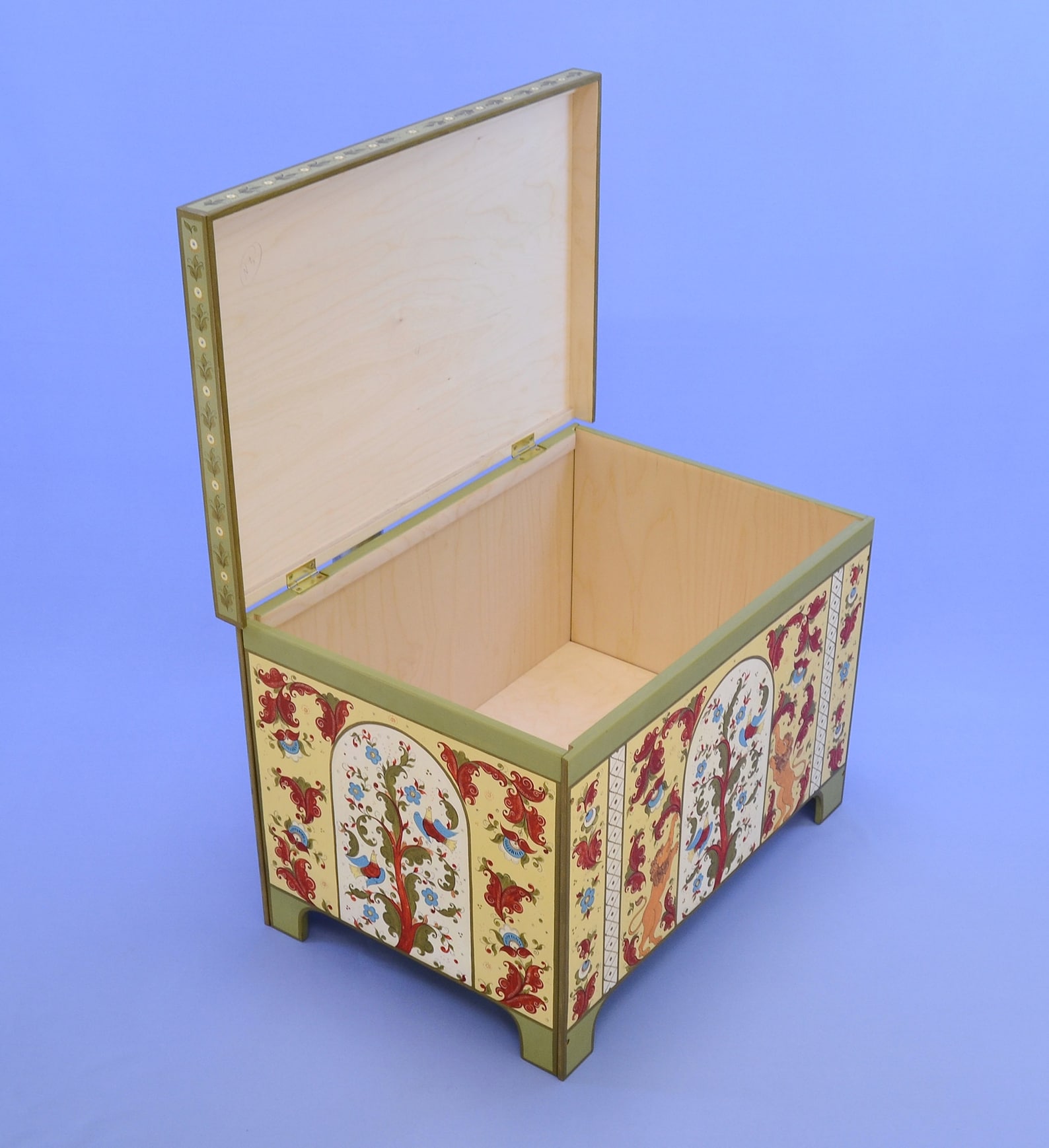 Toy chestBox with lidA chest of drawers for toysWooden Etsy