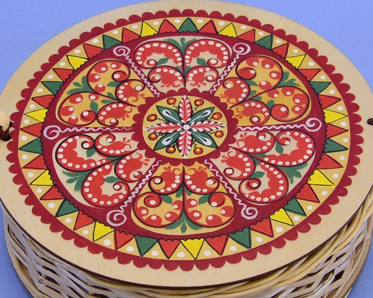 Willow vine jewelry box vintage wicker box handmade box Etsy