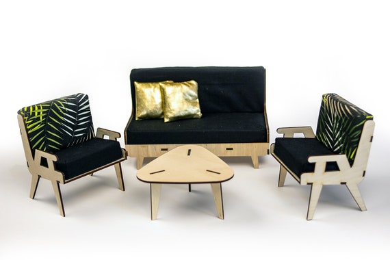 etsy barbie furniture