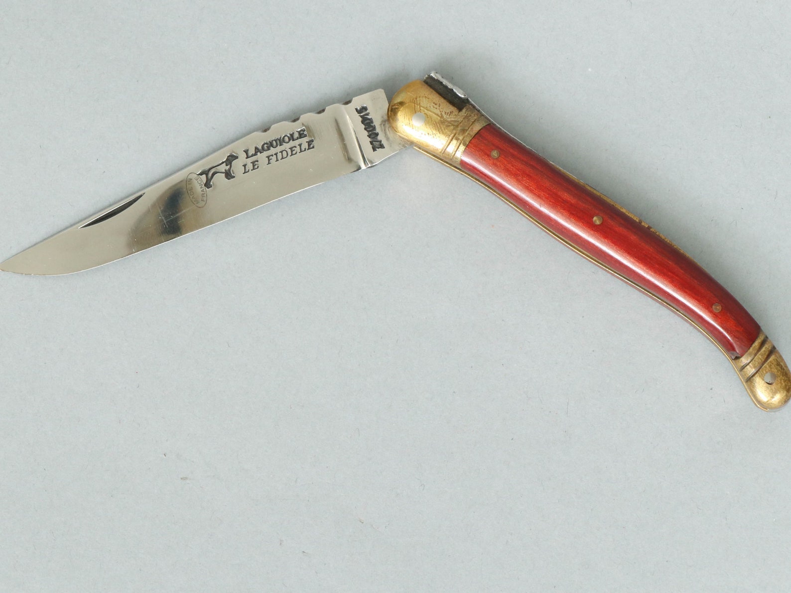 Laguiole Le Fidele French Folding Knife Vintage Etsy