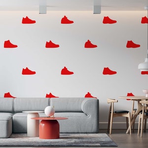 Air Jordan Shoe Silhouette Wall Decals