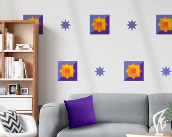 Tucson Southwest Peel & Stick Wall Decal Pattern