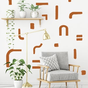 Paint Strokes Wall Decal Pattern image 3
