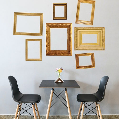 Picture and Photo Frame Layout Decal Photo Love Vinyl Wall Etsy