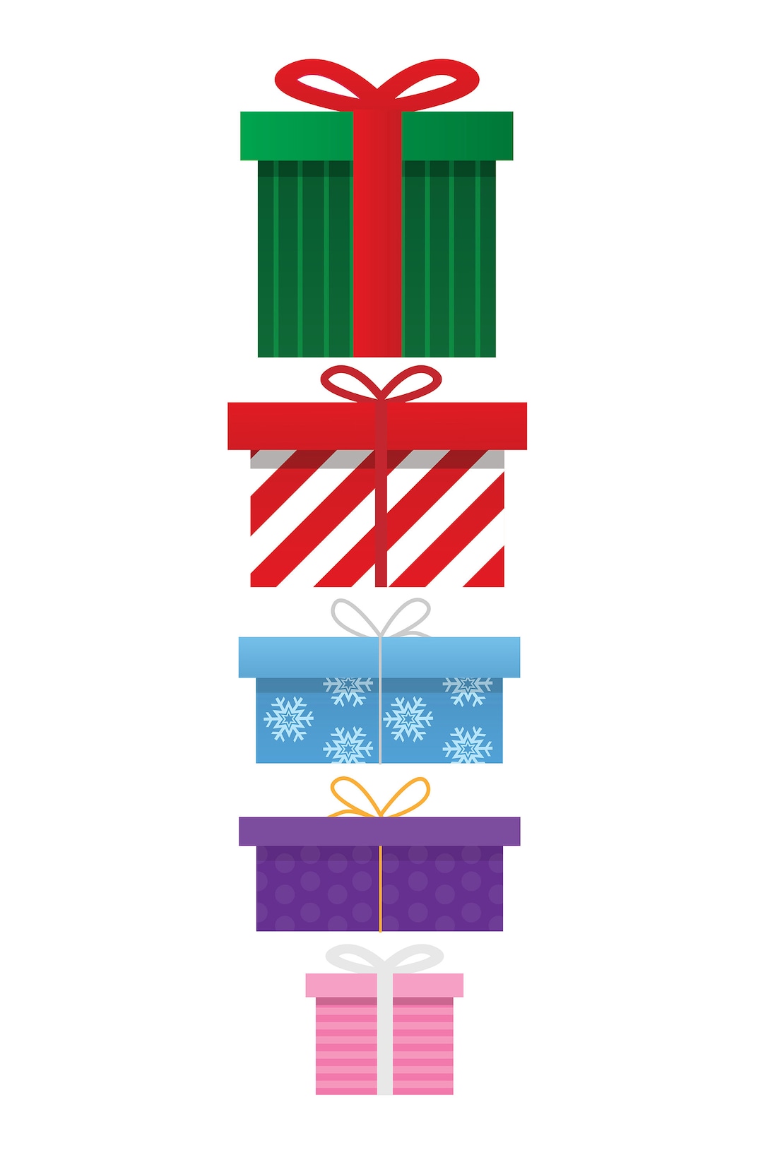 Christmas Presents multipack Wall Decals Etsy