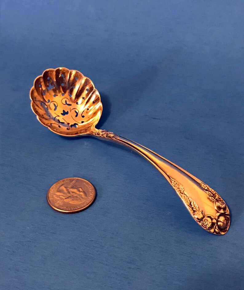 Antique Sugar Sifter Spoon Etsy