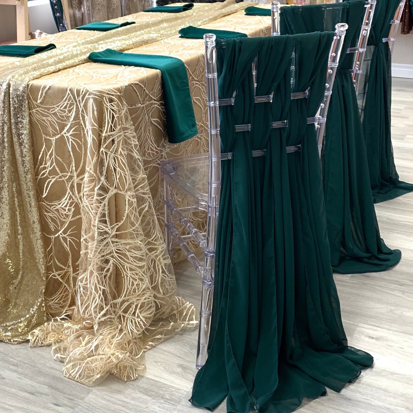 Emerald Green Luxury Velvet Napkins Etsy