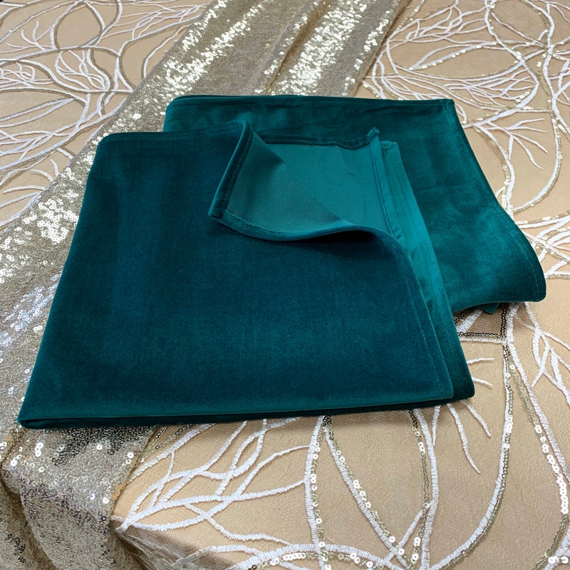 Emerald Green Handspun and Handwoven Napkins (set of 4) main image 0