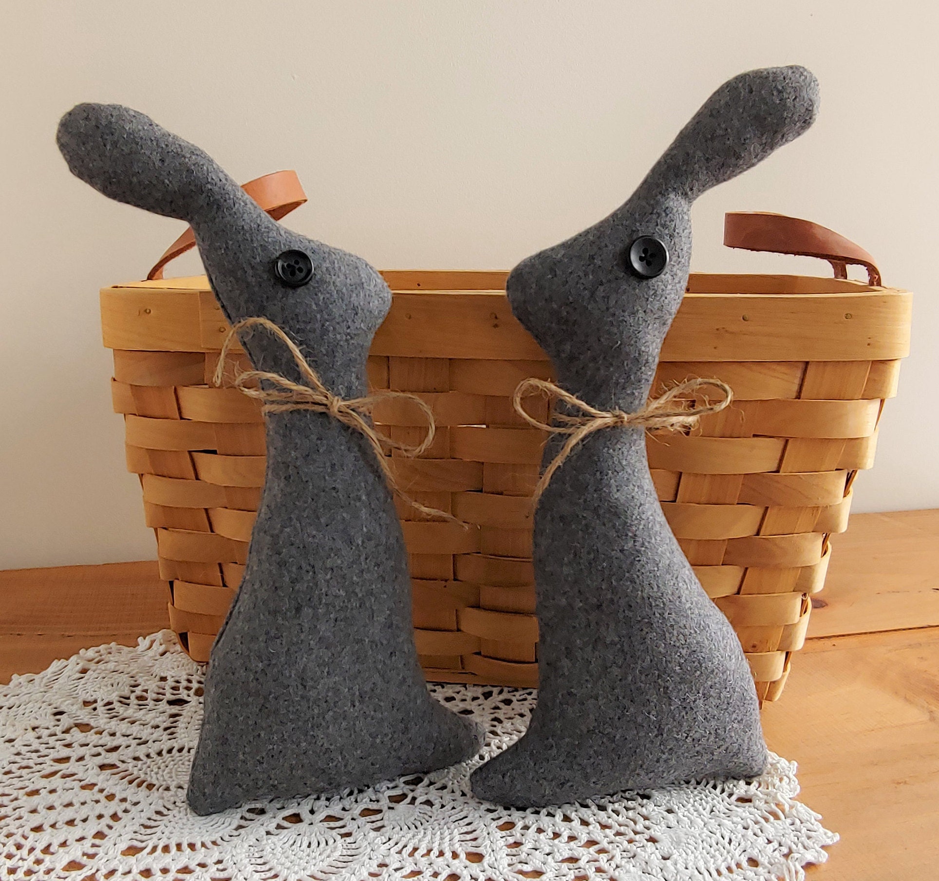 Seasonal Decor Easter Themed Kitchen Towel - 15 X 25 Inches - Easter Bunny Basket