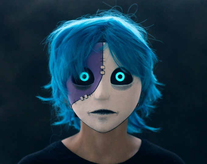 Как выглядит лицо салли Sally Mask Sally Face Etsy