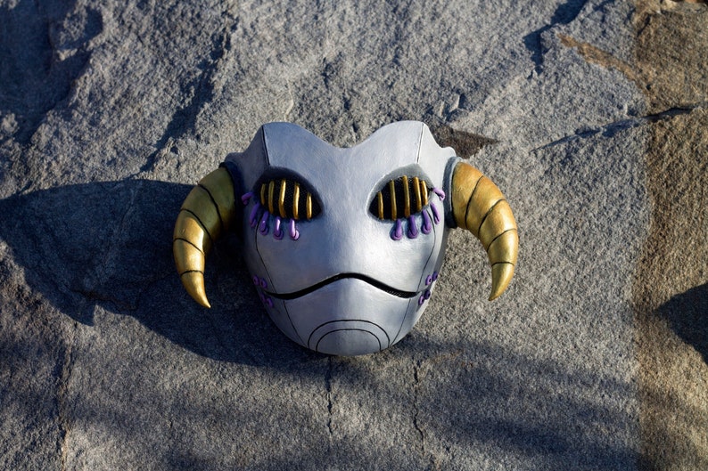 Jojo S Bizarre Adventure Black Sabbath Mask Inspired For Etsy