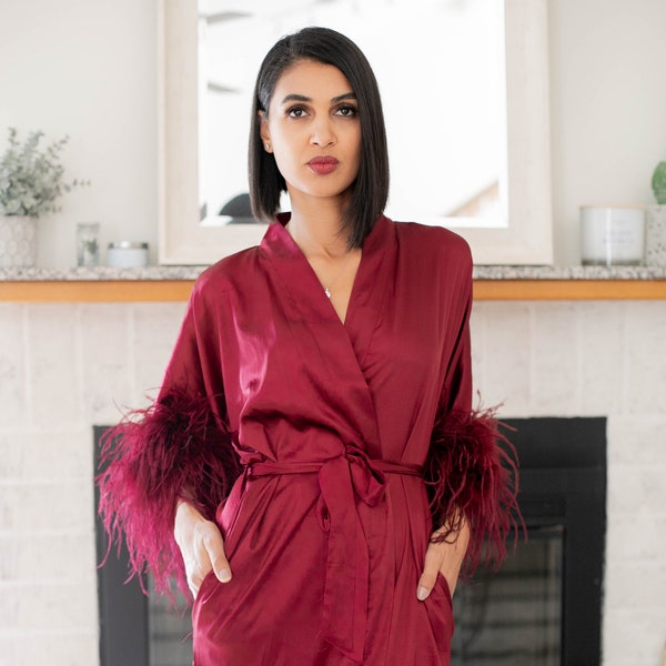 Feather Robe - Etsy