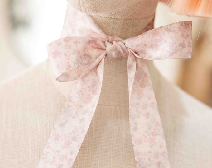 Cottagecore Floral Ribbon | French Country Ribbon | Two Sided Polyester ...