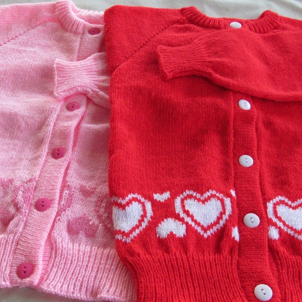 Girls Valentine Sweater, Toddler Valentine Sweater, Pink Valentine Sweater, Red Valentine Sweater, Girls Heart Sweater, Girls Heart Cardigan