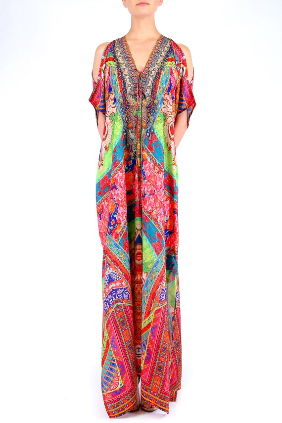 Hopetaft Beach Kaftans With Sleeves