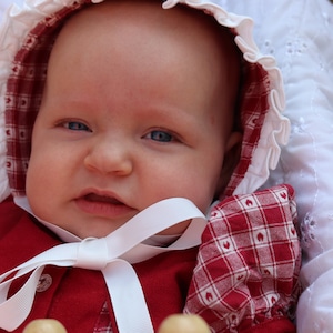 Rosemarie - bonnet PDF pattern download