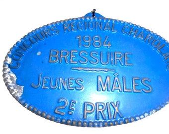 Lot De 43 Plaques De Concours Agricole – Récompense Hippique Et Autres – France