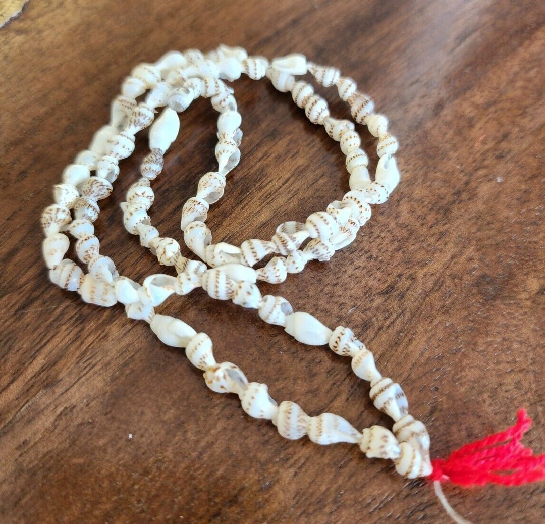 Shell Maala Conch Small Shell Mala Garland Usa Seller Fast Shipping - Etsy
