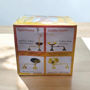 Jyoti Camphor round Tablets High Quality smoke less Camphor , Fire starter,  bugs repellent  ,select the qty fast shipping