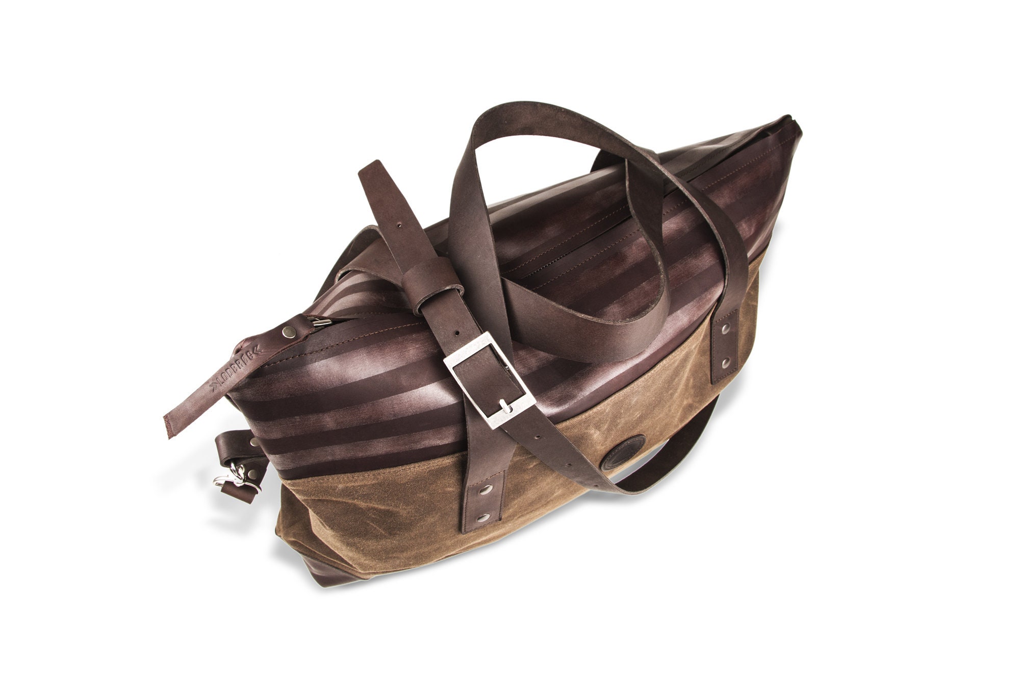canvas and leather mens bag