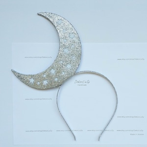 Halloween moon headpiece  Celestial crown