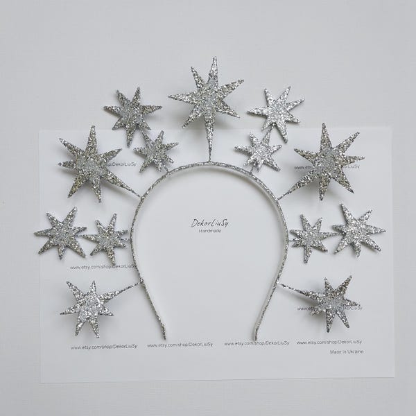Stars Halo Crown Christmas Celestial Headband