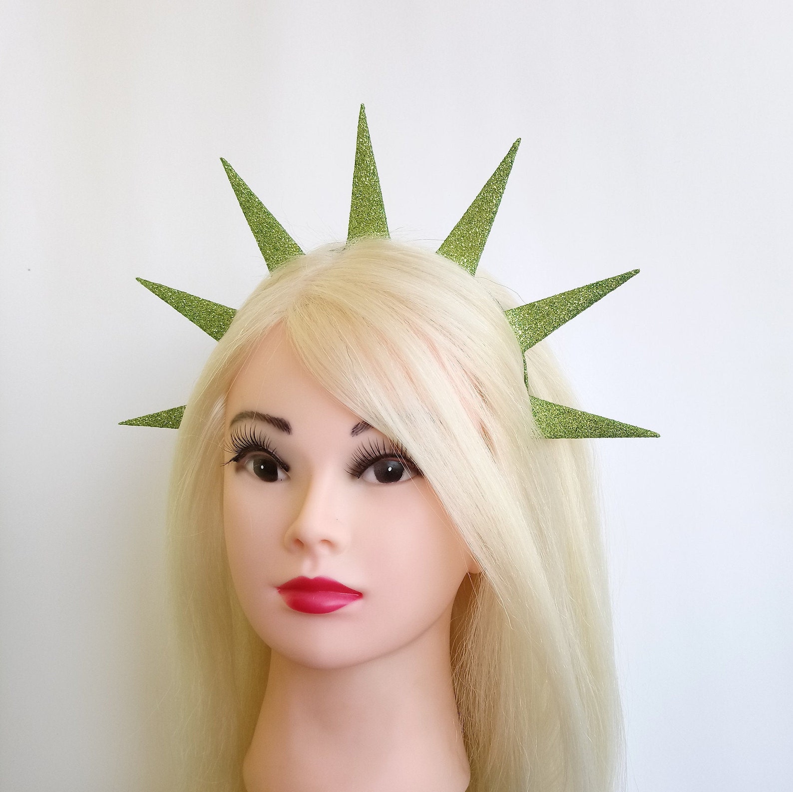 Statue Liberty crown Lady liberty glitter headband Patriotic Etsy
