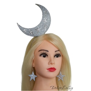 Festival moon headband Halloween moon crown