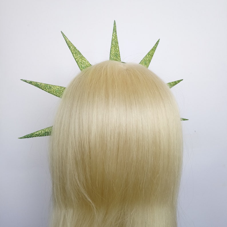 Statue Liberty crown Lady liberty glitter headband Patriotic Etsy
