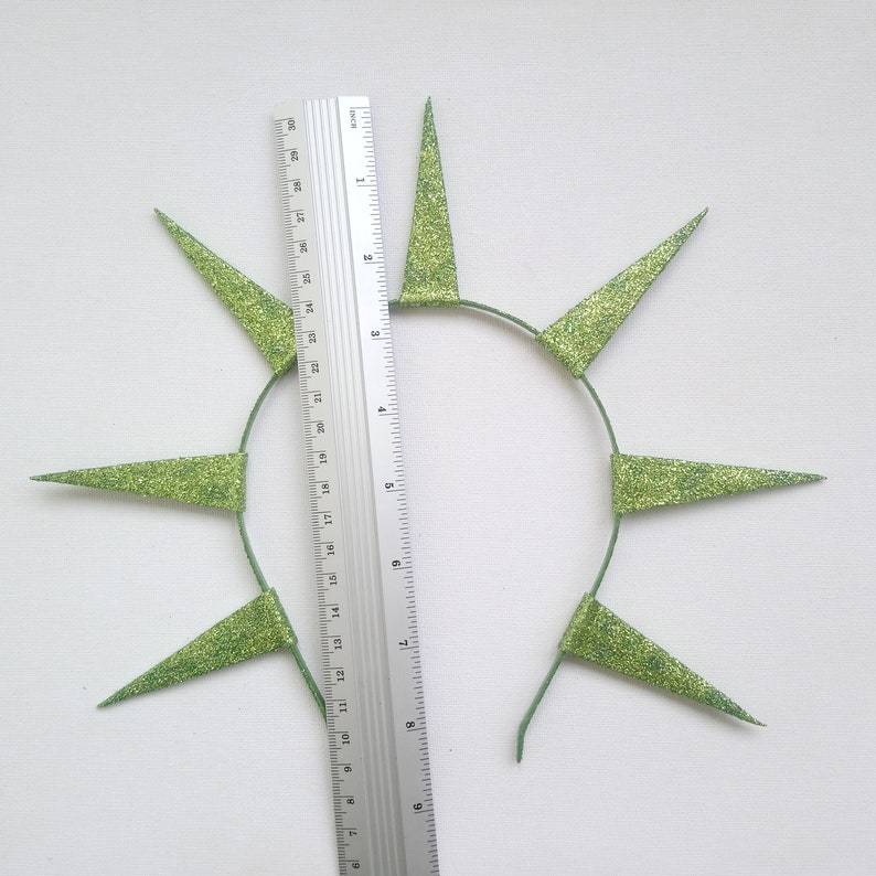 Statue Liberty Crown Lady Liberty Glitter Headband Patriotic Etsy