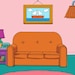 The Simpsons A4 Print Simpsons Living Room Boat Picture Simpsons Poster ...