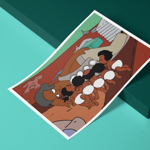 The Simpsons A4 Print - Apu Nahasapeemapetilon | Father&#39;s Day | Simpsons Poster | Simpsons Art | Simpsons Wall Art | Simpsons Gifts | Apu