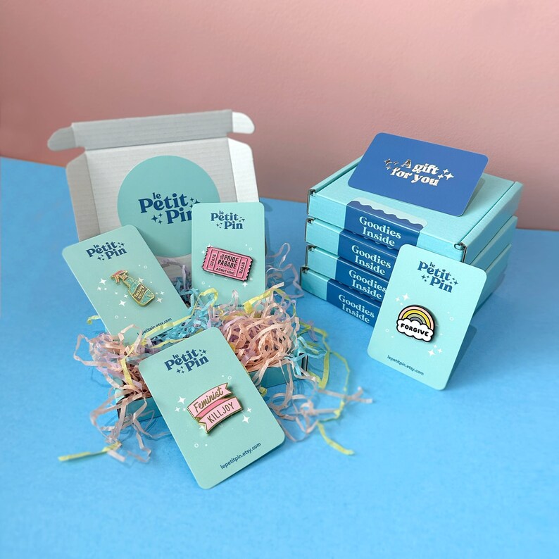 CREATE A PIN SET Custom Pin Gift Set Choose Any 3 Pins Etsy