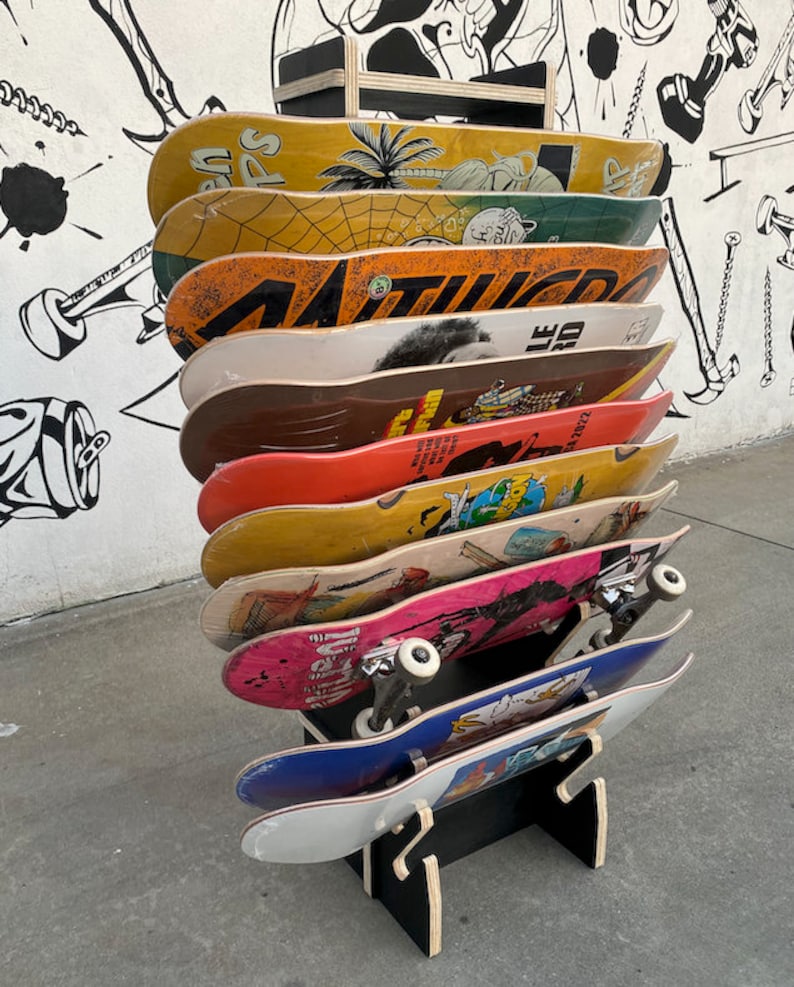 Keen Rack Free Standing Skateboard Rack - Etsy
