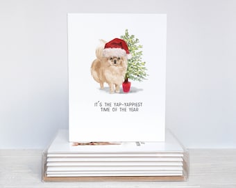 Happy Howldays Boxed Christmas Cards | Dog Christmas Cards | Holiday Card Set | Boxed Christmas Cards Set of 8 | Funny Dog Christmas Cards