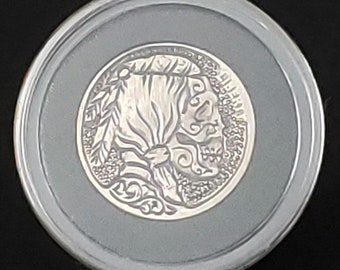 Memento Mori Skull Hobo Nickel by unknown artist