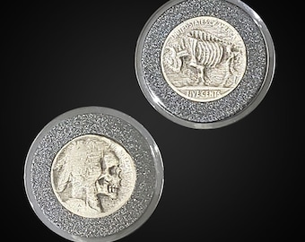 Double Sided Hobo Nickel by unknown artist